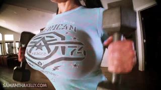xxx video clip 36 Samantha Kelly – Rapid Fire Pec Flex Biceps on fetish porn femdom websites-1