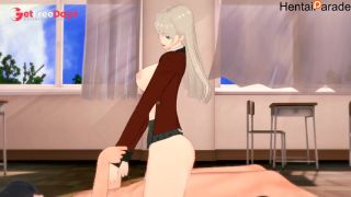 RIRIKA gave you Her First Time for Loosing KAKEGURUI Uncensored Hentai-3