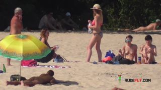 Girl nudist masturbation at beach  2-2