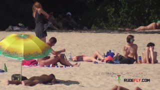 Girl nudist masturbation at beach  2-5