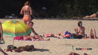 Girl nudist masturbation at beach  2-7