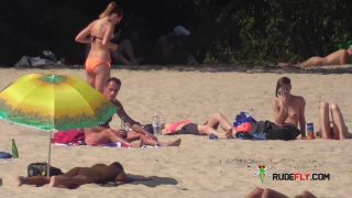 Girl nudist masturbation at beach  2-9