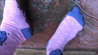 Brook Logan Dirty Sock Licker (Feet porn)-1