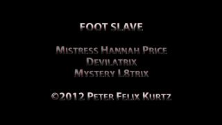 Latex Foot Slave - [Feet porn]-0