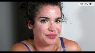 Cum Facial Compilation  43Yo Wife.-7