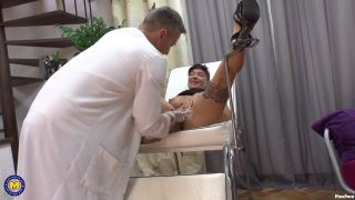adult xxx clip 40 cathy heaven femdom Caro La Petite Bombe is a nympho MILF who gets an anal fisting treatment at the doctor Mature Sex, anal on anal porn-1