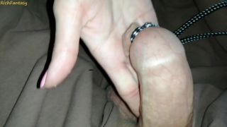 xxx clip 23 The first time I tied my stepbrothers foreskin. Closeup on fetish porn sex bdsm wife-0