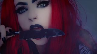 adult video clip 7 Empress Poison - BLACK MASS, leg fetish on pov -7