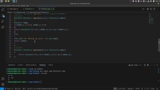 Path to Cpp - #47 Separate our class into separate .cpp and .h files and overload the % and comparison operators-5