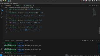 Path to Cpp - #47 Separate our class into separate .cpp and .h files and overload the % and comparison operators-9