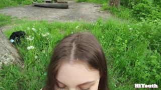 Cute Stepsister Teases With Her Boobs Outdoor. I Had To Fuck Her Right On The Rock. 1080p-2