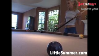 Little Summer Lick and Suck Lesbian Pool-1