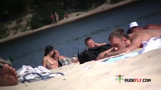 Voyeur at nude beach in spring time 3-1