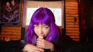 Small Tits Petite teen with furry anal plug fucking her pussy alone at home-6