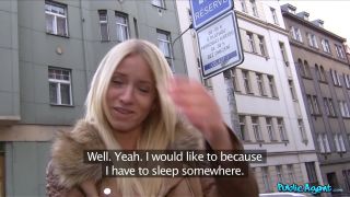 Public - Blonde Lost In Prague Finds Herself Sucking On Stranger's Coc ...-0