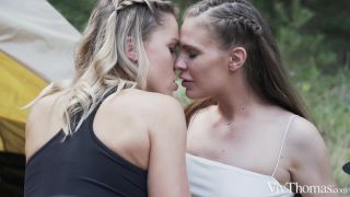 Erika E & Elina De Lion - Hookah In Nature - Lesbians-4