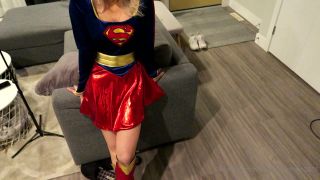 A girl in a super hero costume beats a guy in the balls 2.-5