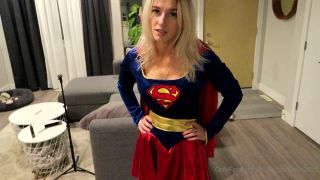 A girl in a super hero costume beats a guy in the balls 2.-9