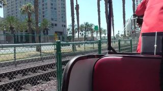 free online video 44  Shy Goth Exhibitionist Pedicab Sheer Top Tour, hidden camera on webcam-9