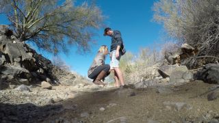 M@nyV1ds - Mya Ryker - Slurping Cum From Hand on Hike-3