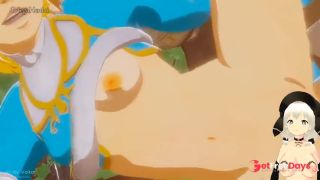 Zelda took a pot of vitality to have more strength for hard sex-5