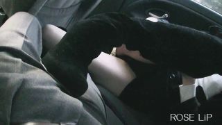 adult clip 39 Car Boots Footjob Sakura Yu, merciless femdom on femdom porn -0