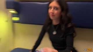 Beauty Girl Pickup And Fuck On The Train For Money (Teen) Katty West-1