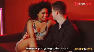 Brunette Selva wished breakfast but got a gonzo XXX fellatio in the kitchen instead-2
