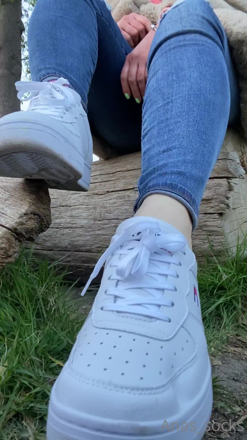 online xxx clip 32 anas socks 21-04-2021-2089731483-Quick teaser in the park after work taking my shoes and socks off what would you do if you | anas socks | feet porn russian feet fetish