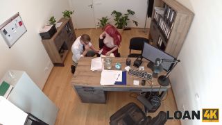 Miss Olivia Fuck For Loan In Bank (Amateur porn)-2