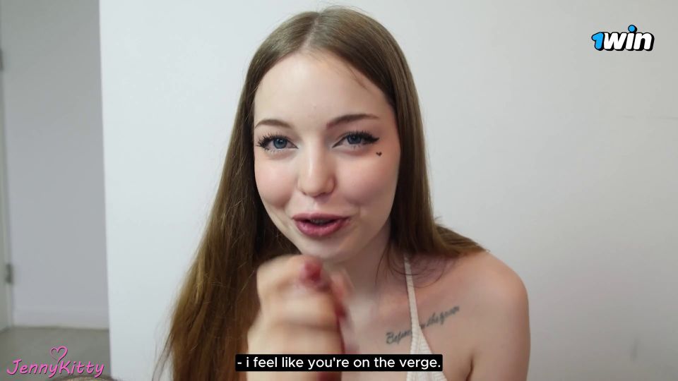 Stepsister Caught Me Spying  For Her Masturbating (Masturbation porn) Jenny Kitty
