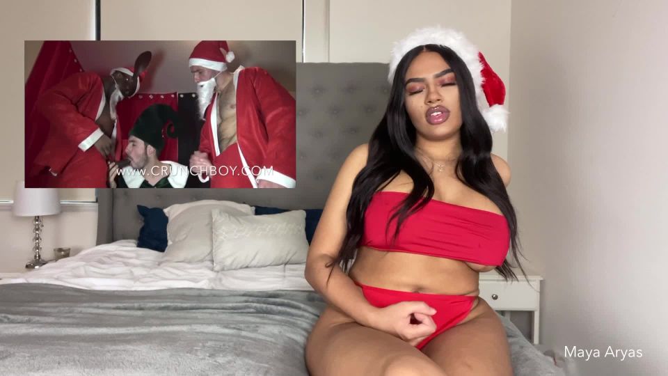 clip 10 MayaAryas — Santa’s Slut - femdomcc - femdom porn femdom brat