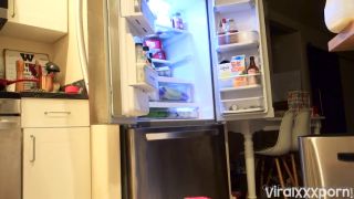  close up Rose Kelly RoseKellyPPV teasing her juicy ass in black stockings shaking it in the kitchen in this OnlyFans  Video.-3