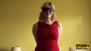 clip 47 British bdsm housewife dominated with fucking, giantess fetish on blonde porn -1