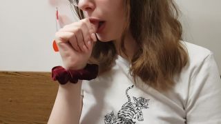 xxx clip 42  WetSchoolGirl – ASMR Wet Thumb Sucking, self sucking on teen-2