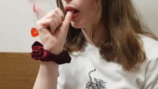 xxx clip 42  WetSchoolGirl – ASMR Wet Thumb Sucking, self sucking on teen-3