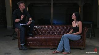 Amateur Casting Couch: Jessica is a true amateur tied for the first time shemale Jessica-1