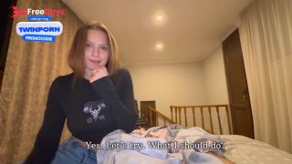 Pov Stepsister Noticed that I was Watching Anal Porn and Wanted to Try It-1