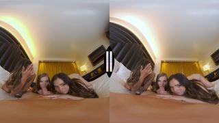 Gorgeous ladies Gianna Dior, Kenzie Love, and Violet Starr risk it all in a private poker tournament with a big dick pro - Naughty america-0