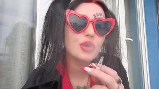 Sexy Smoking Fetish From Dominatrix Nika.-4