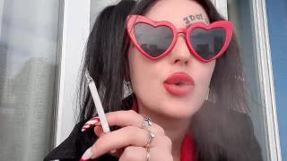Sexy Smoking Fetish From Dominatrix Nika.-6