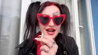 Sexy Smoking Fetish From Dominatrix Nika.-9
