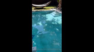 💦 Scarlett Kisses: UltraHD Poolside Sex w/ Blonde Big Tits 💋-1