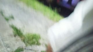 WOMAN FUCKING IN PUBLIC WITH MAN ON THE STREETS IN SHORT DRESS WITHOUT.-1