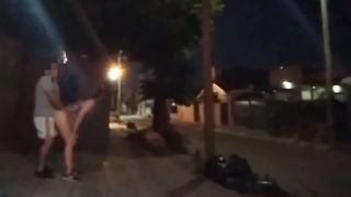 WOMAN FUCKING IN PUBLIC WITH MAN ON THE STREETS IN SHORT DRESS WITHOUT.-2
