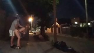 WOMAN FUCKING IN PUBLIC WITH MAN ON THE STREETS IN SHORT DRESS WITHOUT.-3