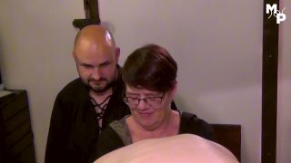 online porn video 6 Mistress Sandra and Marcus Pollack fisting their bi-slave, femdom hard spanking on german porn -6