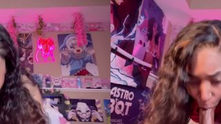 Khloesweets - KhloeSweet 3D/VR - Dresses As Spider Girl and Helps You Release Stress with a Sloppy BJ and Creams-1