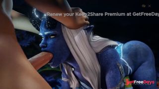 [GetFreeDays.com] The draenei girl wandered into a magical place so the knight could stretch her on his huge cock. 3D Adult Video July 2023-8