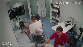  Real hidden camera in gynecological cabinet - pack 1 - archive2 - 30, voyeur on voyeur-9
